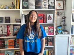 A teenager is building a reading community by starting her own bookstore