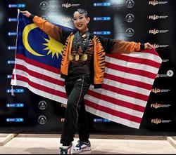 18YO Malaysian wins three gold medals at dance festival in Spain