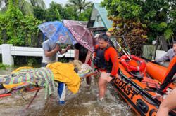 One dead, over 43,000 displaced in Philippine floods