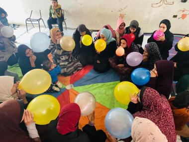 Activities for the women at the Family Defense Association