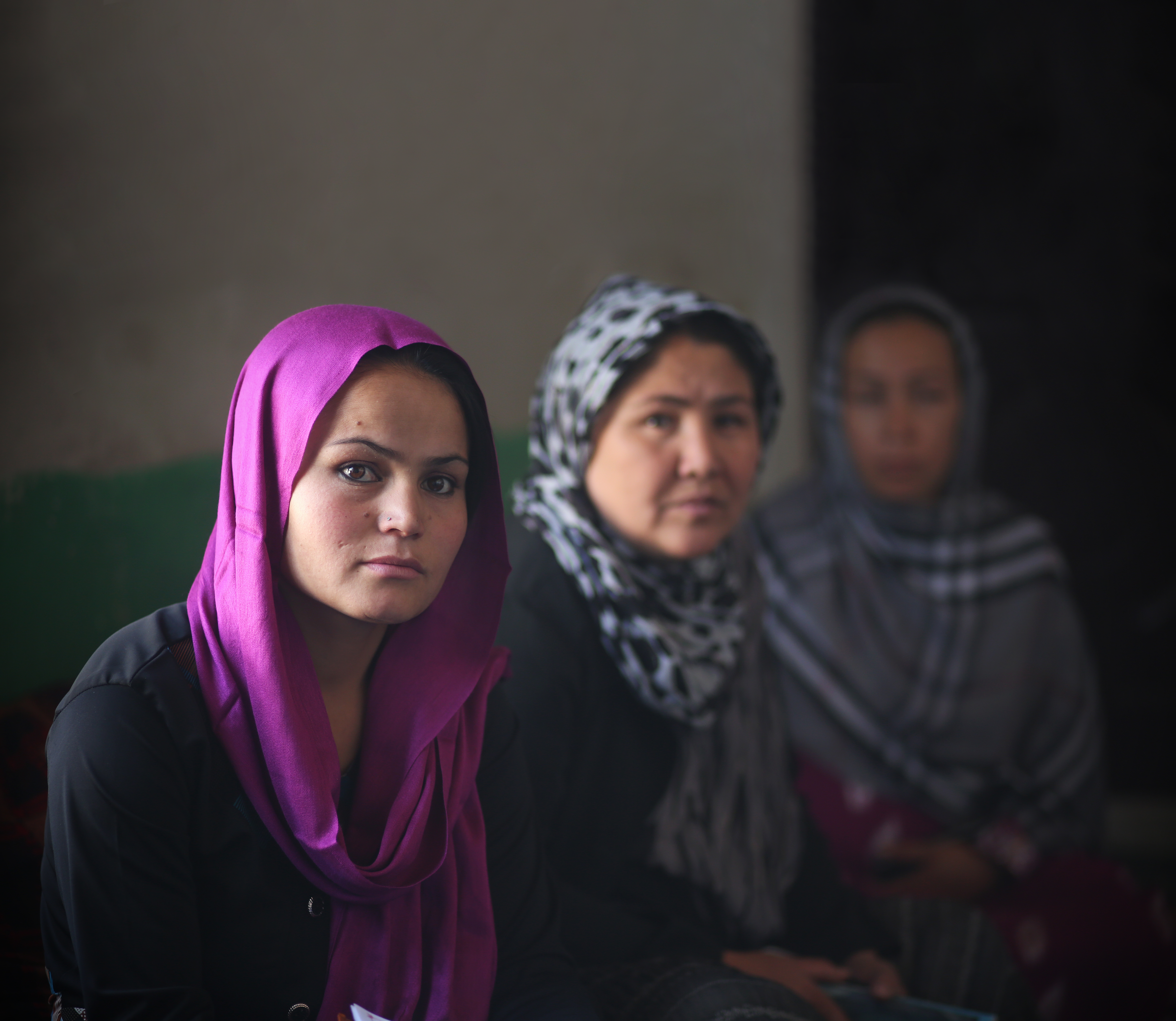 women in classroom